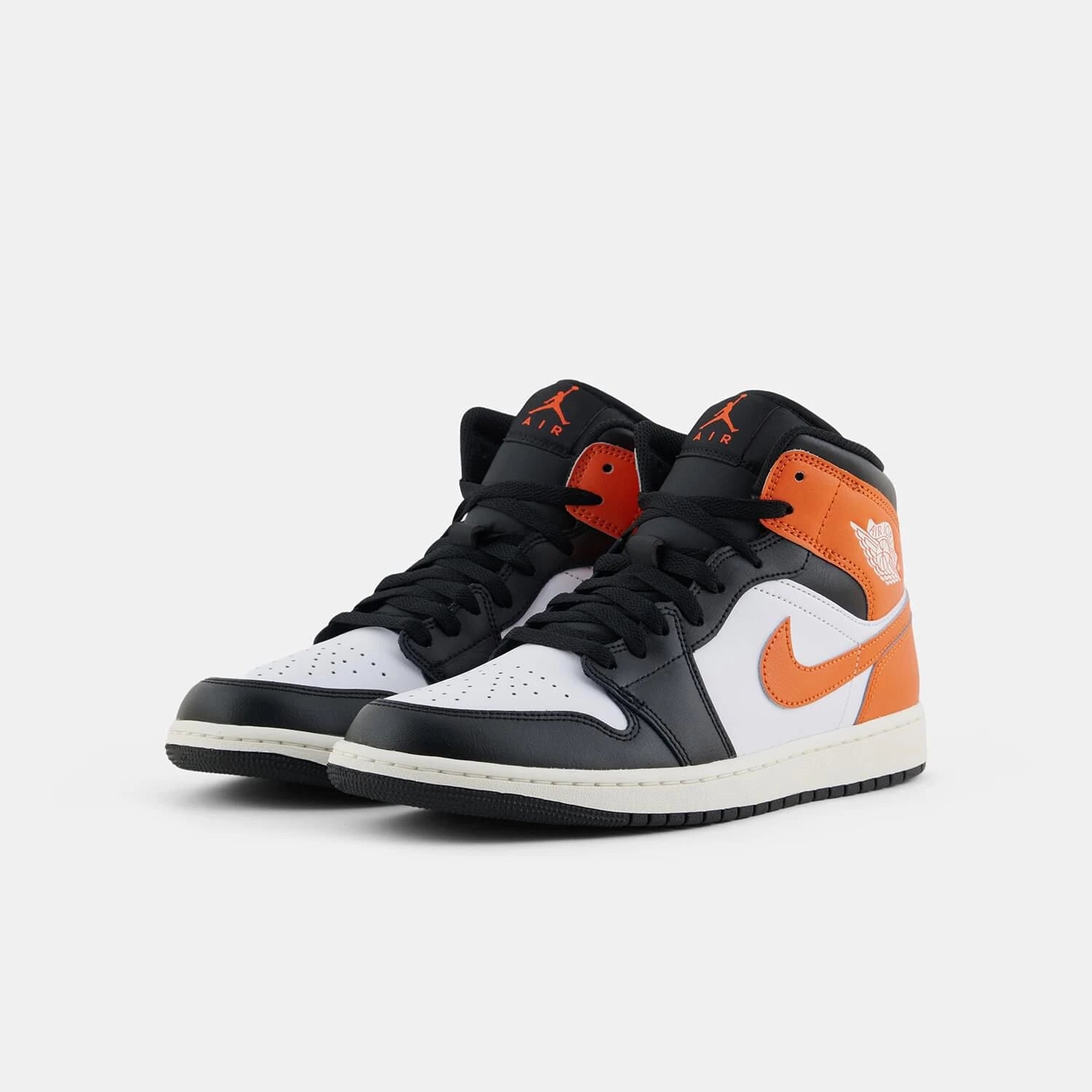 Air Jordan 1 Mid Black Flax