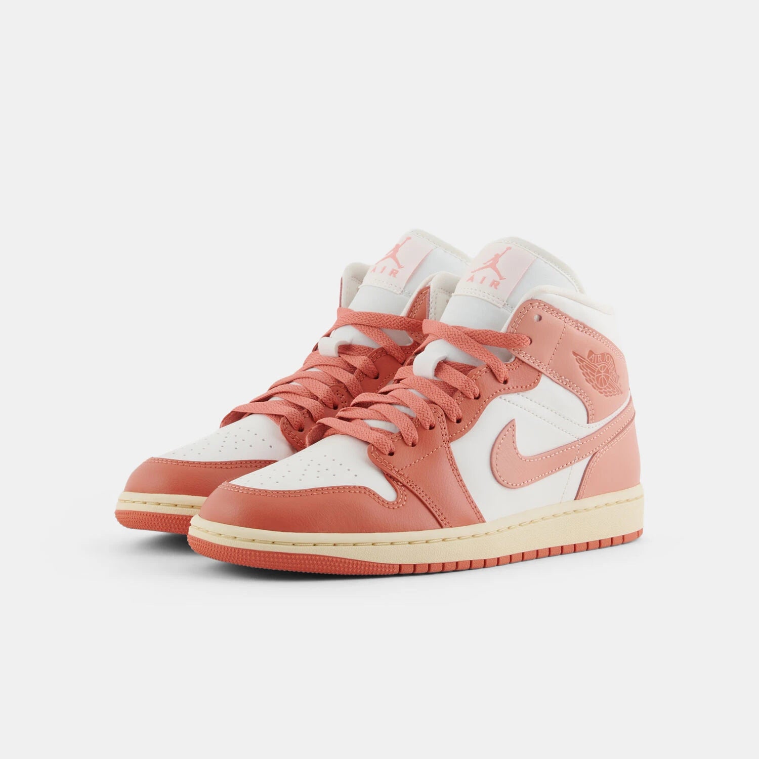Air Jordan 1 Mid White Smoke Grey (W)