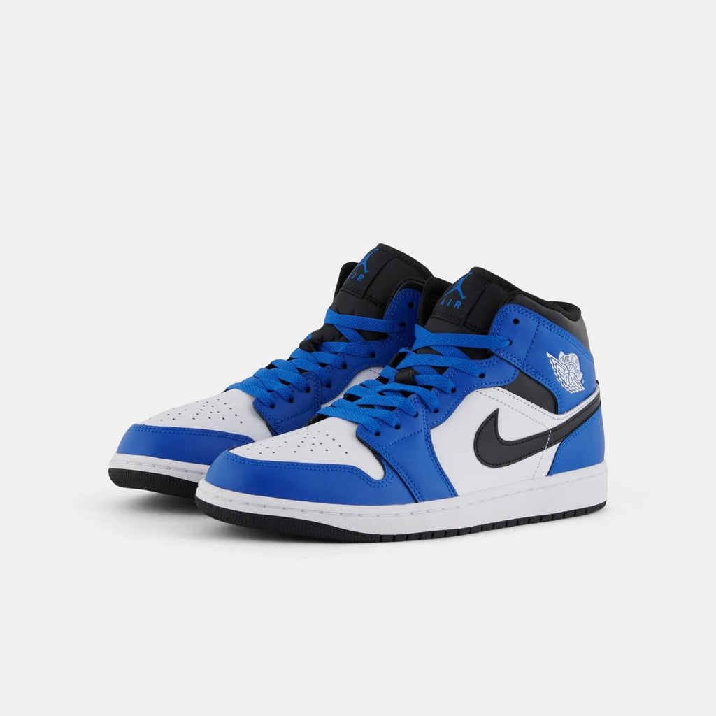 Air Jordan 1 Mid White Blue Chill