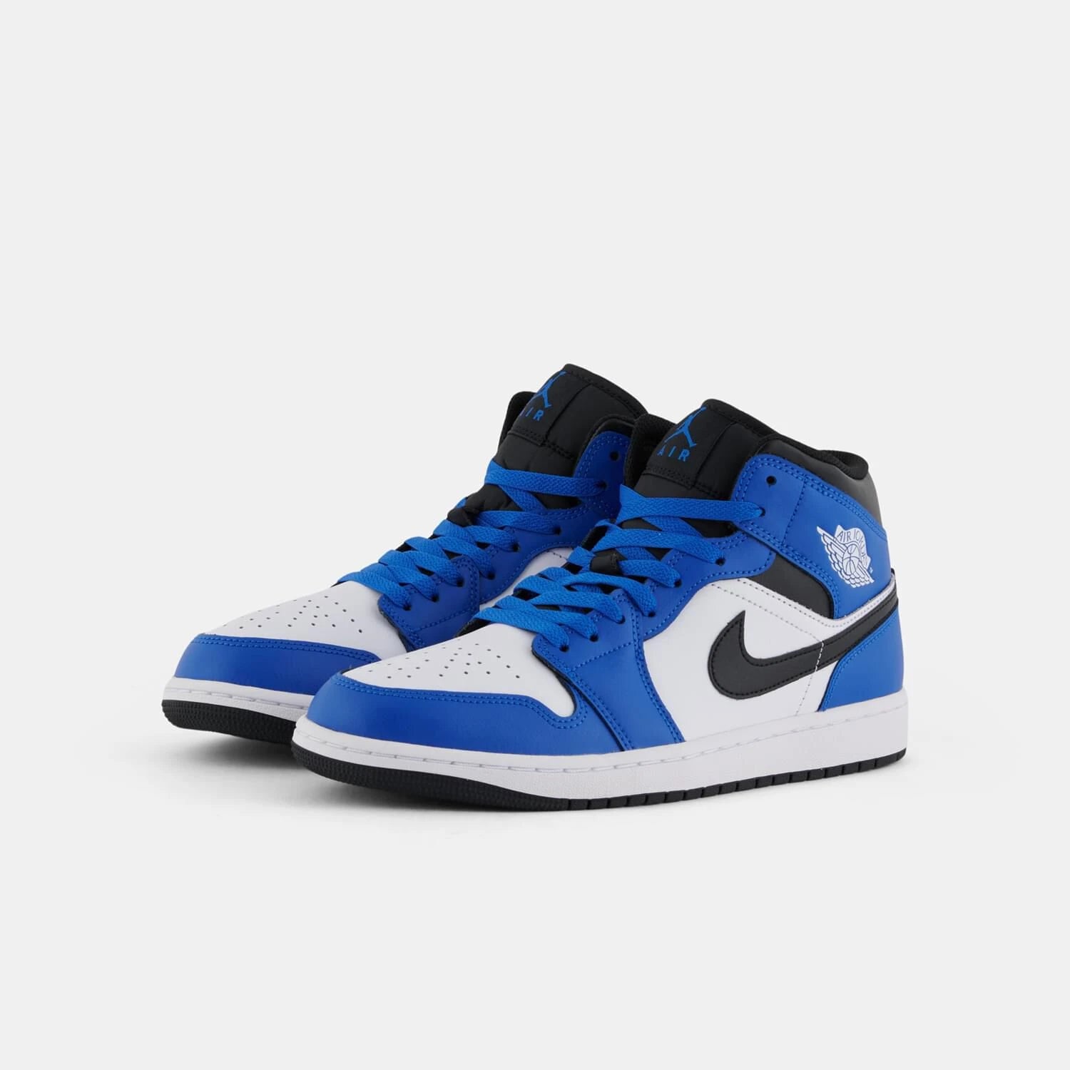 Air Jordan 1 Mid White Blue Chill