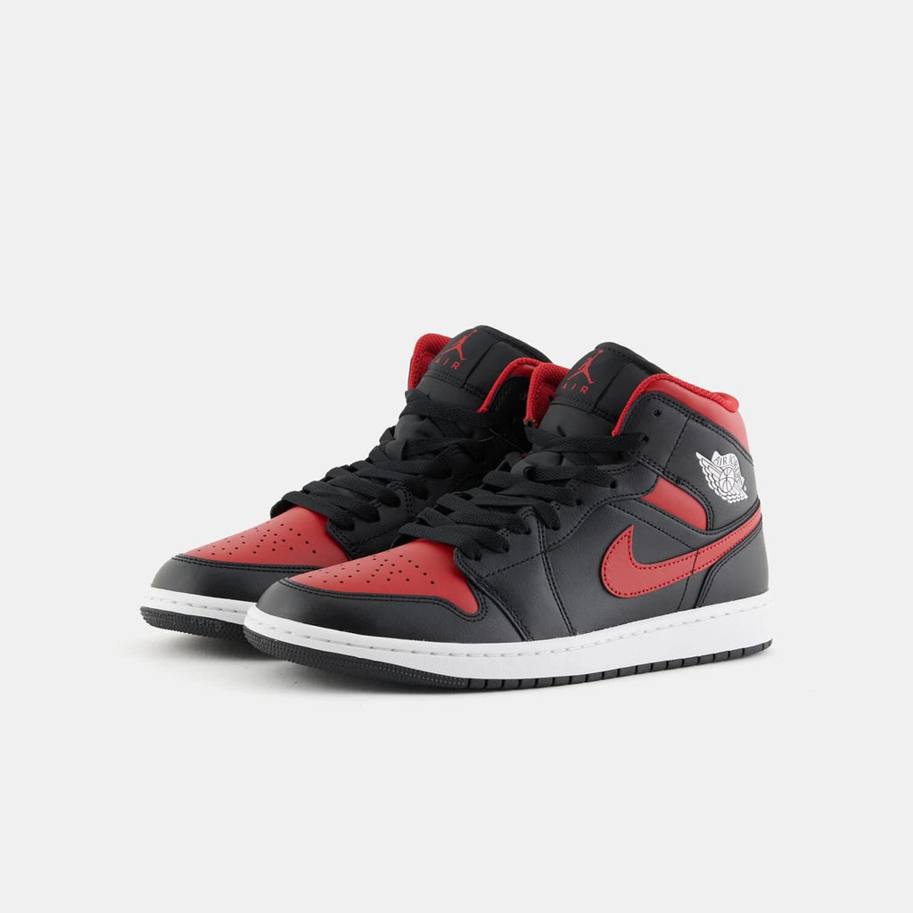 Air Jordan 1 Mid Black Flax