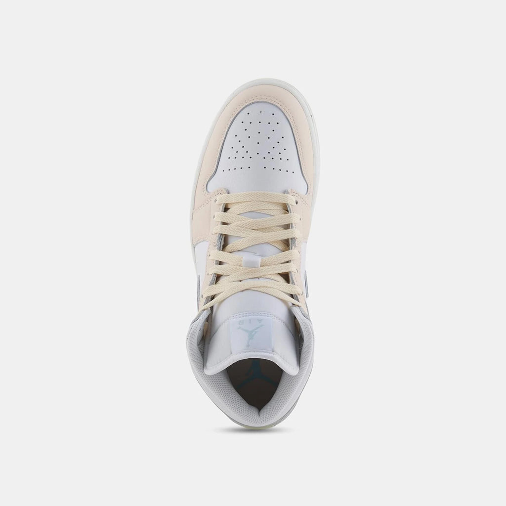 Air Jordan 1 Mid White Blue Chill