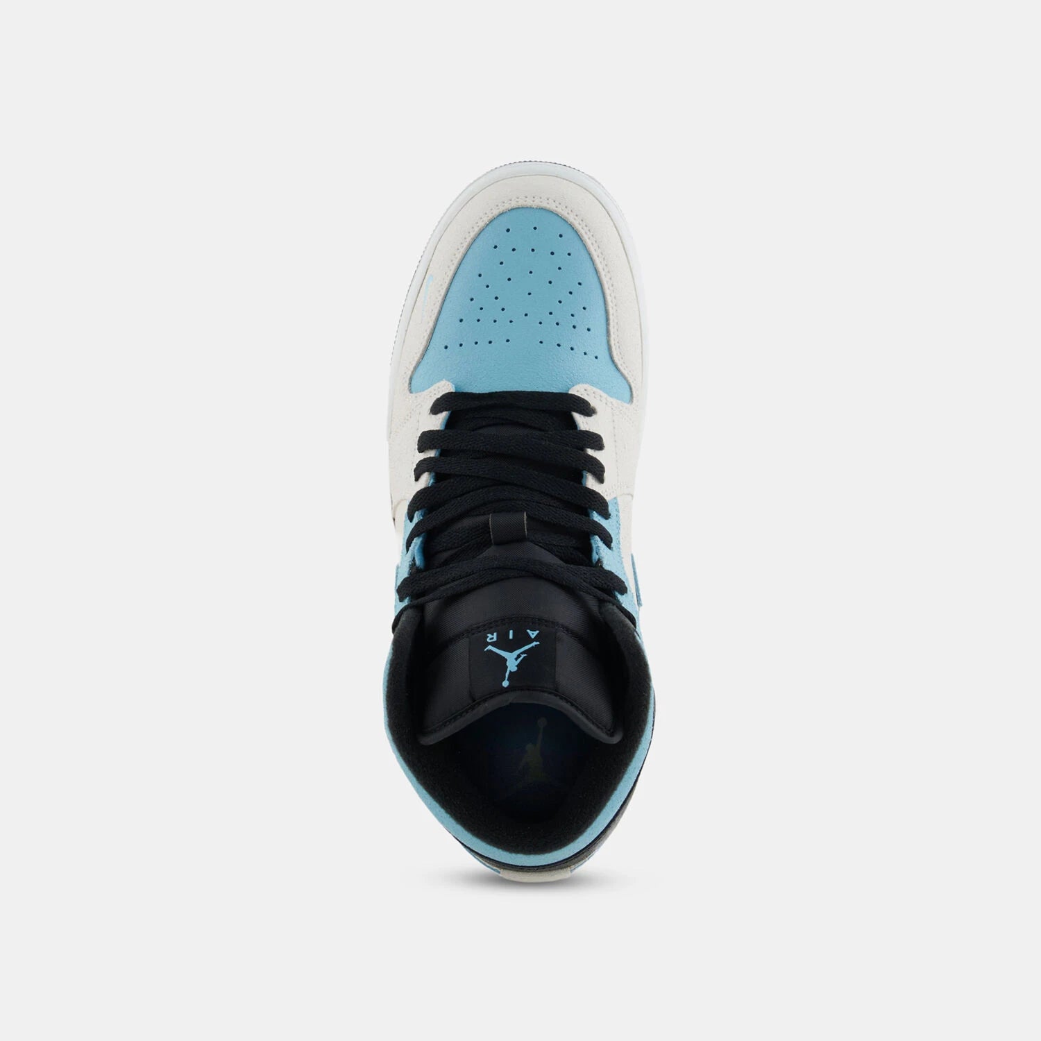 Air Jordan 1 Mid White Blue Chill