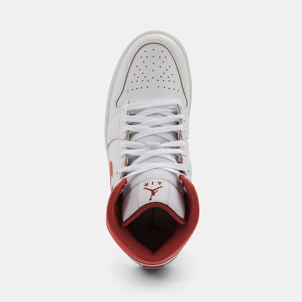 Air Jordan 1 Mid White Blue Chill