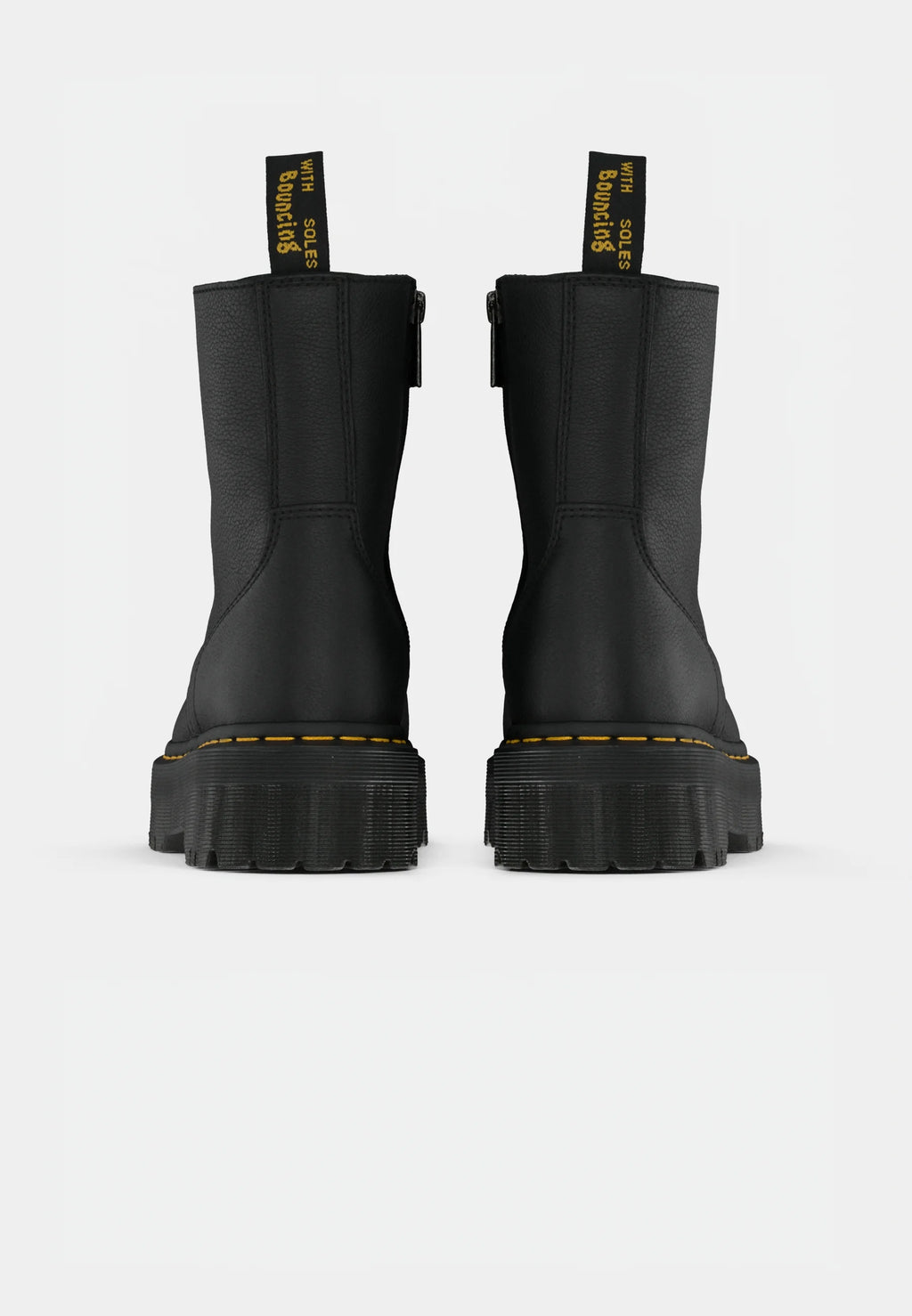 Dr. Martens JADON III UNISEX - Stivaletti con plateau - black pisa